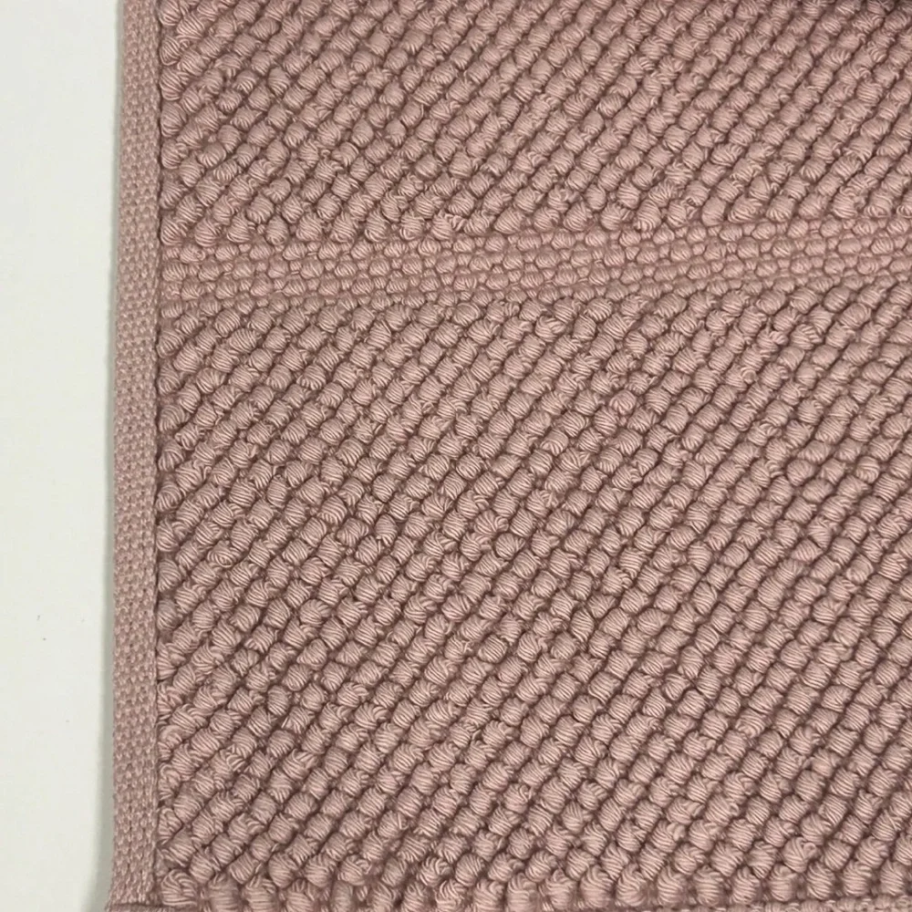 KOOLABURRA BY UGG Flint Bath Rug-COTTON-REVERSIBLE OEKO-TEX Sepia Rose 20x32”